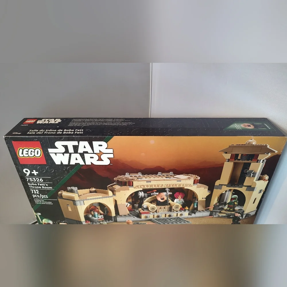 Lego Star Wars Boba Fett's Throne Room 75326 NWT Building Toy Set